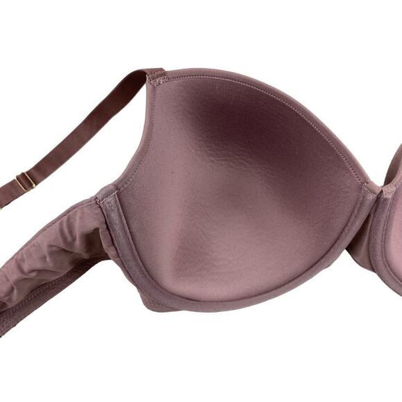 Third Love Women's 42C Mauve Purple Lace Detail Lightly Lined T-Shirt Bra - Picture 4 of 5